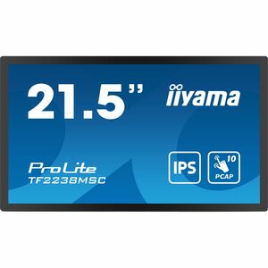 iiyama TF2238MSC-B1. Bildschirmdiagonale: 53,3 cm (21""), Display-Auflösung: 1920 x 1080 Pixel, HD-Typ: Full HD, Bildschir