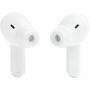 JBL Tune Beam True Wireless Earbud Stereo Earset - White - Binaural - In-ear - Bluetooth - 16 Ohm - 20 Hz to 20 kHz - Nois