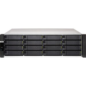 QNAP, QNAP Enterprise ZFS NAS ES1686DC-2142IT-128G SAN/NAS Storage System - 2 x Intel Xeon D-2142IT Octa-core (8 Core) 1.9