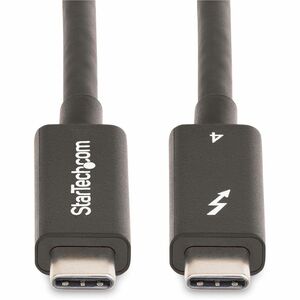 StarTech.com Cable de 2m Thunderbolt 4 Activo 40Gbps PD 100W - 4K/8K - Compatible con USB4/Modo Alt DP - Thunderbolt 3 - U