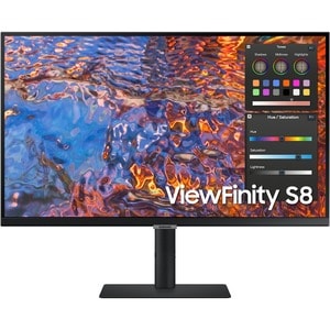 Moniteur LCD Samsung S27B800PXP 27" Class 4K UHD - 16:9 - 68,6 cm (27") Viewable - Technologie IPS - Edge LED Rétroéclaira