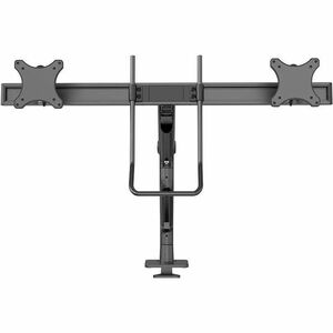 Neomounts NEXT One Mounting Arm for Monitor, Display - Black - Height Adjustable - 2 Display(s) Supported - 43.2 cm to 68.