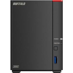 Buffalo LinkStation 710D 1 x Total de compartimientos Sistema de almacenamiento NAS - 2TB HDD Hexa-core (6 Core) 1.30GHz -