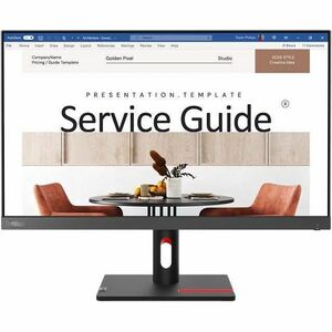 Lenovo ThinkVision S24i-30 24" Class Full HD LED Monitor - 16:9 - Storm Grey - 23.8" Viewable - In-plane Switching (IPS) T