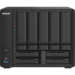 QNAP TS-932PX-4G 9 x Total de compartimientos Sistema de almacenamiento SAN/NAS - 512MB Flash Memory Capacity Alpine AL-32