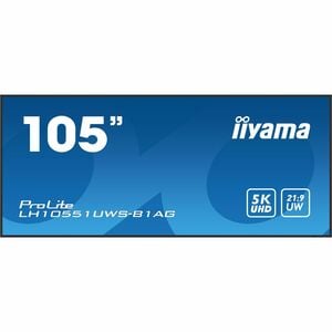LCD Ecrans à affichages dynamiques iiyama ProLite LH10551UWS-B1AG 2659,38 mm 5K - 24 Heures/7 Jours Operation - Tecnologie