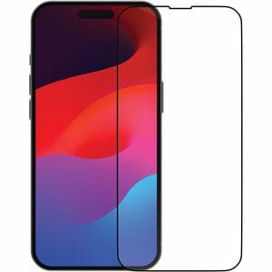 dbramante1928 ApS eco-shield 9H Plastic Screen Protector for iPhone 15 Pro - Black Edge - 1 Piece - For OLED iPhone 15 Pro