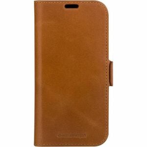 dbramante1928 ApS Lynge Carrying Case (Wallet) Apple iPhone 15 Smartphone - Tan - Full Grain Leather Body