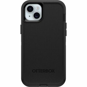 OtterBox Defender Carrying Case (Holster) Apple iPhone 14 Plus, iPhone 15 Plus Smartphone - Black - Drop Resistant, Impact