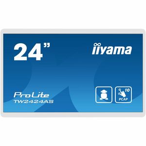 iiyama ProLite TW2424AS-W1 24 Zoll Class LED-Touchscreen-Monitor - 16:9 Format - 14 ms Reaktionszeit - 60,5 cm (23,8 Zoll)