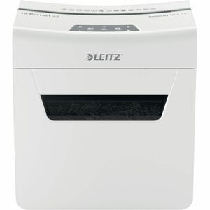 Leitz IQ Protect Premium 6X Paper Shredder - Continuous Shredder - Cross Cut - 6 Per Pass - for shredding Staples, Paper -