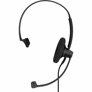 EPOS IMPACT SC 30 Wired On-ear Mono Headset - Black - Monaural - Electret, Condenser, Noise Cancelling, Uni-directional Mi