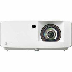 Optoma ZK430ST 3D Short Throw DLP Projector - 16:9 - White - High Dynamic Range (HDR) - Front - 1080p - 30000 Hour Normal 