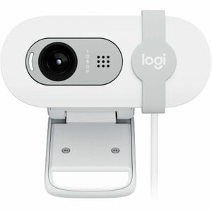 Webcam Logitech BRIO 100 - 2 Megapixel - 30 fps - Bianco - USB Tipo A - Full HD - 1920 x 1080 Video - Fuoco fisso - 58° An