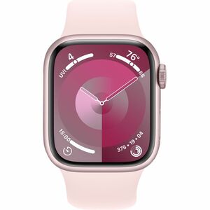 Apple Watch Series 9 Smart Watch - 4.10 cm (1.61") Case Height - 3.50 cm (1.38") Case Width - Pink Case Color - Light Pink