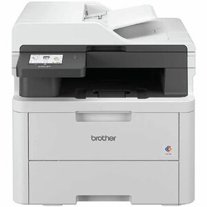 Stampante multifunzione LED Brother DCP-L3560CDW Con filo e senza fili - Colore - Nero, Bianco - Fotocopiatrice/Stampante/