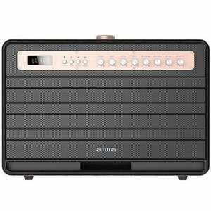 Aiwa Pro Enigma Bluetooth Speaker System - 120 W RMS - Rose Gold - Tabletop - 50 Hz to 15 kHz - Battery Rechargeable - USB