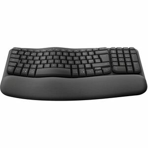 Logitech Wave Keys for Business Keyboard - Wireless Connectivity - USB Type A Interface - Danish, Norwegian, Swedish, Finn