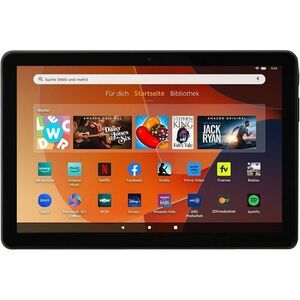 Amazon Fire HD 10 Tablet - 25,7 cm (10,1 Zoll) Full HD - Octa-Core - 3 GB - 32 GB - Fire OS 8 - Schwarz - Cortex A76 Dual-