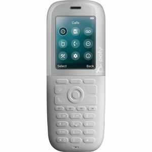 Poly Rove 40 Handset - White - Cordless - DECT - 6.1 cm (2.4") Screen Size - Audio - Headset Port - 18 Hour Battery Talk Time