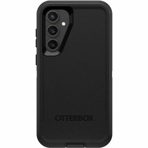OtterBox Defender Carrying Case (Holster) Samsung Galaxy S23 FE Smartphone - Black - Dirt Resistant, Drop Resistant, Scrap