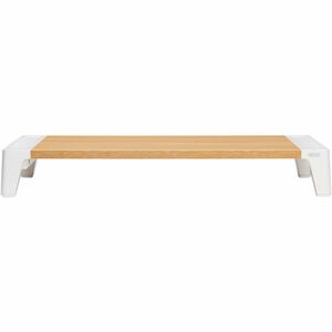 Eaton Tripp Lite Series Monitor Riser for Desk - Wood Top, USB-A Charge and Data Ports - 44 lb Load Capacity - 3.1" Height