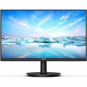 Philips V-line 241V8LBS 24" Class Full HD LED Monitor - 16:9 - Textured Black - 23.8" Viewable - Vertical Alignment (VA) -