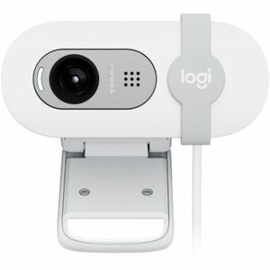 Cámara Web Logitech BRIO 100 - 2Megapíxel - 30fps - Blanco - USB - 1 - Full HD - 1920 x 1080 Vídeo - Foco Estático - 58° Á
