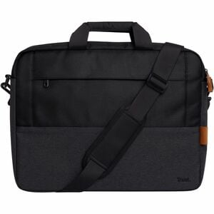 Trust Lisboa Tasche (Aktentasche) für 40,6 cm (16 Zoll) Notebook - Schwarz - Polyester Körper - Stoßsicher, Stoßfest, Wass