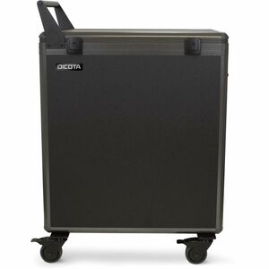 Dicota Laptop/Tablet-Ladewagen - Schiebetür Griff - 4 Rollen - Aluminium - 363 mm Länge x 633 mm Breite x 865 mm Tiefe - S