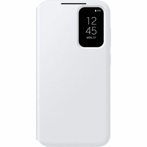 Samsung Smart View Carrying Case (Wallet) Samsung Galaxy S23 FE Smartphone, Card - White - Scratch Resistant - 162.6 mm He