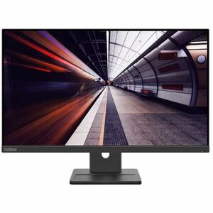 Lenovo ThinkVision E24-30 24" Class Full HD LED Monitor - 16:9 - Raven Black - 23.8" Viewable - In-plane Switching (IPS) T