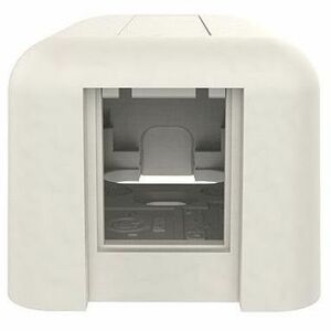 Ortronics Mounting Box for High Density Jack (HDJ), Module - Fog White - Plastic
