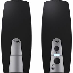 Trust 2.0 Lautsprechersystem - 5 W RMS - Schwarz - 100 Hz bis 20 kHz Frequenzgang