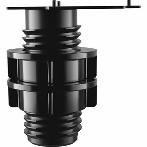 Crestron UC-AUDIO-POD-TTMK Desk Mount for Wireless Speaker, Microphone - TAA Compliant - Plastic