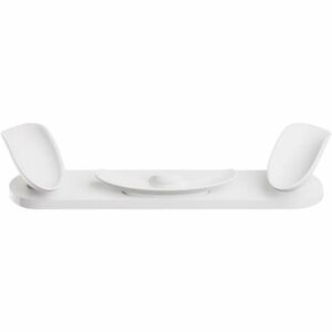 Meta Meta Quest 3 Charging Dock - Docking/Wireless - Virtual Reality Headset, Controller - Charging Capability - White
