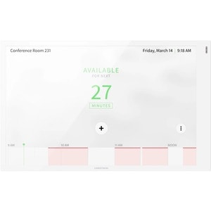 Crestron TSS-1070-W-S Room Scheduling Touch Screen - White Smooth