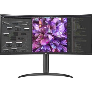 LG 34WQ75C-B 34IN 5MS 60HZ 21:9 CURVED ULTRAWIDE QHD 3440X1440 MONITOR HDMI2.0 DP1.4 USB-C RJ45 HDR10 SPKS HAS 3 YEARS WAR