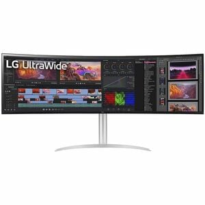 LG 49WQ95C-B 49 DUAL QHD 5129x1440 5MS 144HZ NANO IPS 32:9 CURVED ULTRAWIDE MONITOR HDMI DP1.4 USB-C SPK HAS VESA 3YEARS W