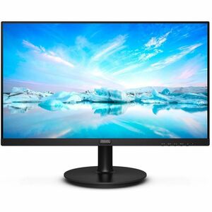 Monitor LED Philips 241V8LAB 609,6 mm (24,0") Class Full HD - 16:9 - Nero tessuto - 60,5 cm (23,8") Viewable - Vertical Al