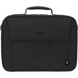 Dicota Eco Carrying Case for 33 cm (13") to 35.8 cm (14.1") Notebook - Black - 300D Polyethylene Terephthalate (PET) Body 