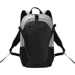 Dicota GO Carrying Case (Backpack) for 33 cm (13") to 39.6 cm (15.6") Notebook - Grey - Water Resistant - Polyester Body -