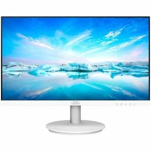 Philips V-line 271V8AW 27" Class Full HD LED Monitor - 16:9 - Textured White - 68.6 cm (27") Viewable - In-plane Switching
