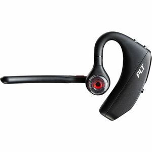 Poly Voyager 5200 无线 挂耳式, 耳塞 Mono 耳机 - 黑 - Microsoft Teams认证 - Google Assistant, Siri - 单声道 - 入耳式 - 3000 cm - 蓝牙 - 32 欧姆 -