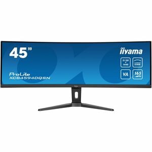 iiyama ProLite XCB4594DQSN-B1 45 Zoll Class Dual Quad HD (DQHD) Gekrümmter Bildschirm Gaming-LED-Monitor - 32:9 Format - M