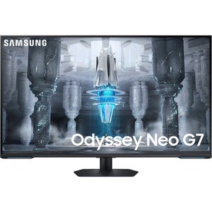 Samsung Odyssey Neo G7 S43CG700NU 43 Zoll Class 4K UHD Smart-Gaming-LCD-Monitor - 16:9 Format - Schwarz, Weiß - 109,2 cm (
