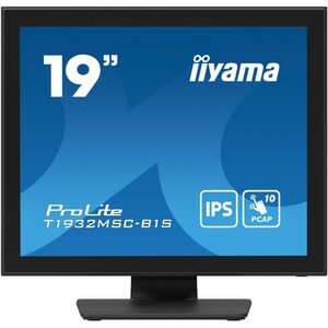 iiyama ProLite T1932MSC-B1S 19 Zoll Class LCD-Touchscreen-Monitor - 5:4 Format - 14 ms Reaktionszeit - 48,3 cm (19 Zoll) V