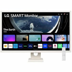 LG 32SR50F-W 32" (81.3 cm) Class Full HD Smart LCD Monitor - 16:9 - 31.5" (80 cm) Viewable - In-plane Switching (IPS) Tech