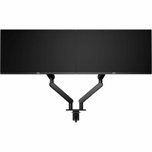 Bras support d'écran AOC AM420B pour Moniteur - Noir - Réglable en hauteur - 2 Écran(s) supportés - 43,2 cm à 86,4 cm (34 
