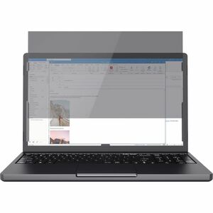 Trust Primo Filtre de Confidentialité 15.6 Pouces pour Écran PC Ordinateur Portable, Vision 60°, Filtre Anti-lumière Bleue